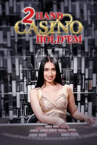 2 hand casino holdem game logo